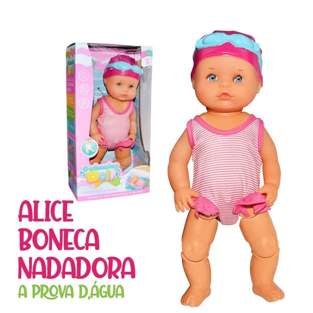 Bella Splash Marine - Boneca Nadadora com Movimentos Realistas