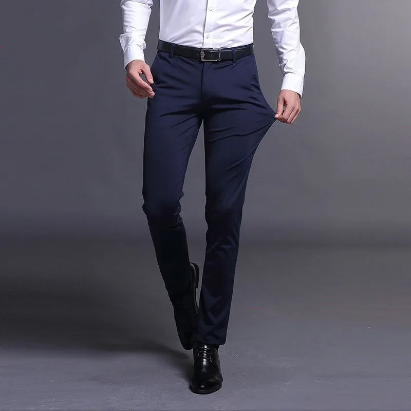 COMPRE 1 E LEVE 2 | Calça Social Clássica Alfaiataria Gentleman 2024 | Cinto Social Couro