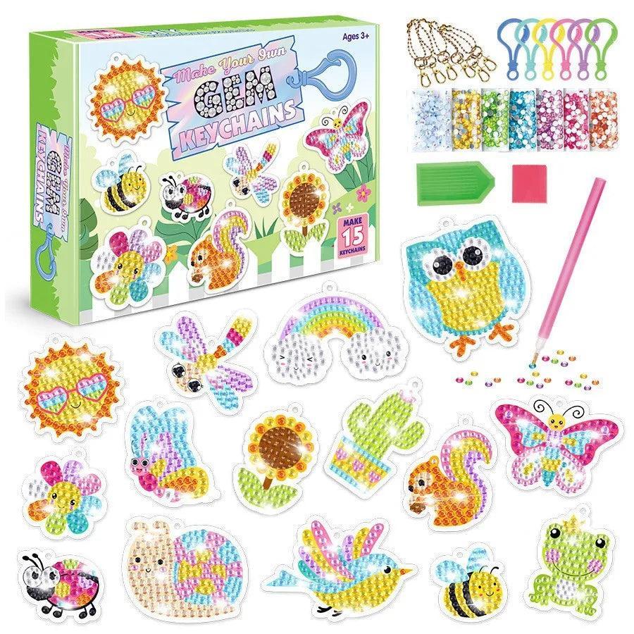 Kit Chaveiro 5D - Artes com Diamantes