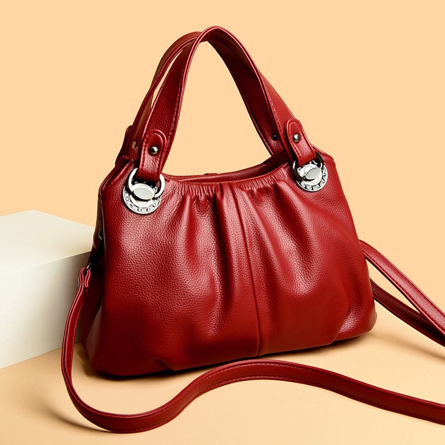 Bolsa de Couro de Mão - Moda