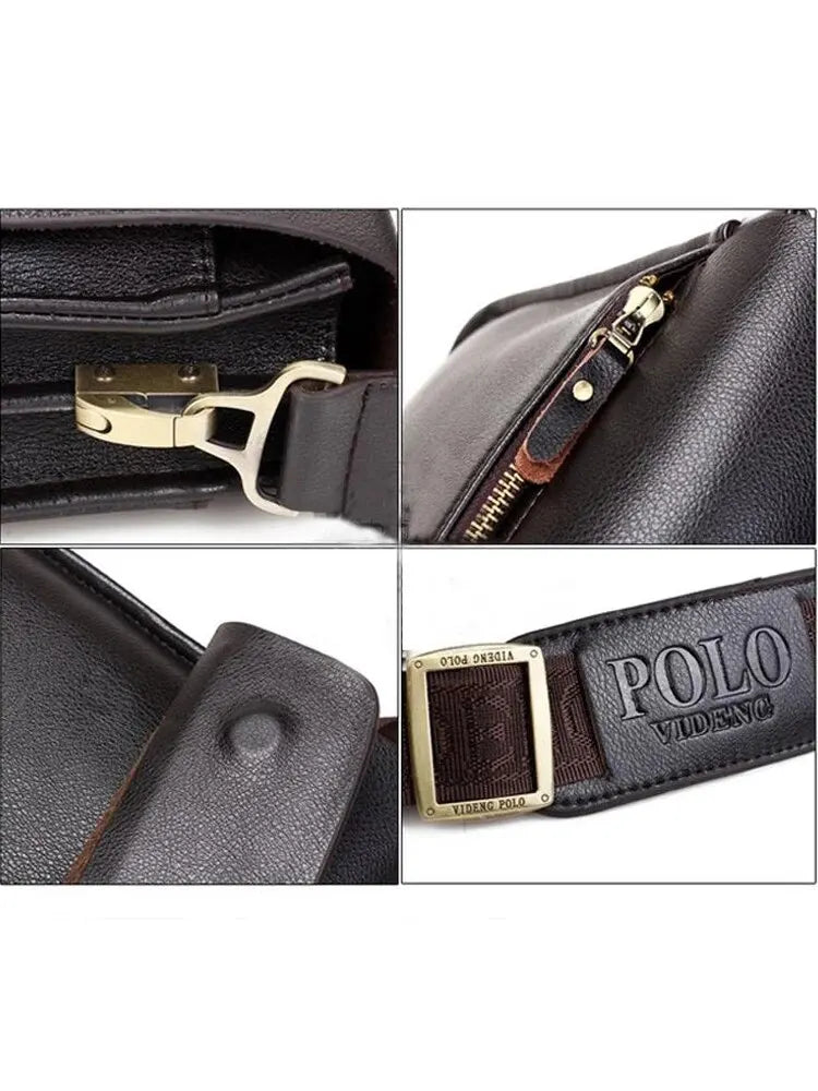 Bolsa em Couro Nobre Executiva - Polo Premium