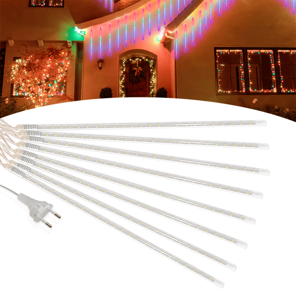 Chuva de Led Infinita Decoração de Natal Compre 1 Leve 2 - Bivolt