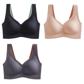 Sutiã Sem Costura Latex Confort / Leve 3 e Pague 2