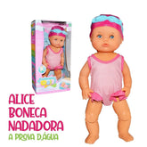 Bella Splash Marine - Boneca Nadadora com Movimentos Realistas