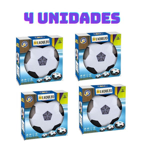 Bola de Futebol Flutuante de Espuma com Som e Luzes
