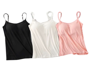 Kit Blusinha Com Bojo e Alcinhas Ajustáveis