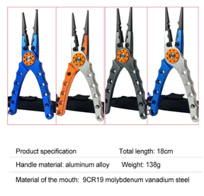 Alicate De Pesca Multifuncional De Alumínio 