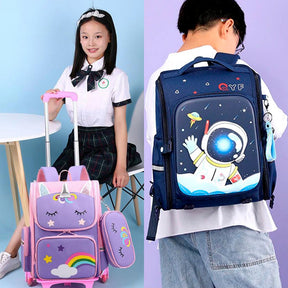 Mochila Escolar de Rodinha Infantil