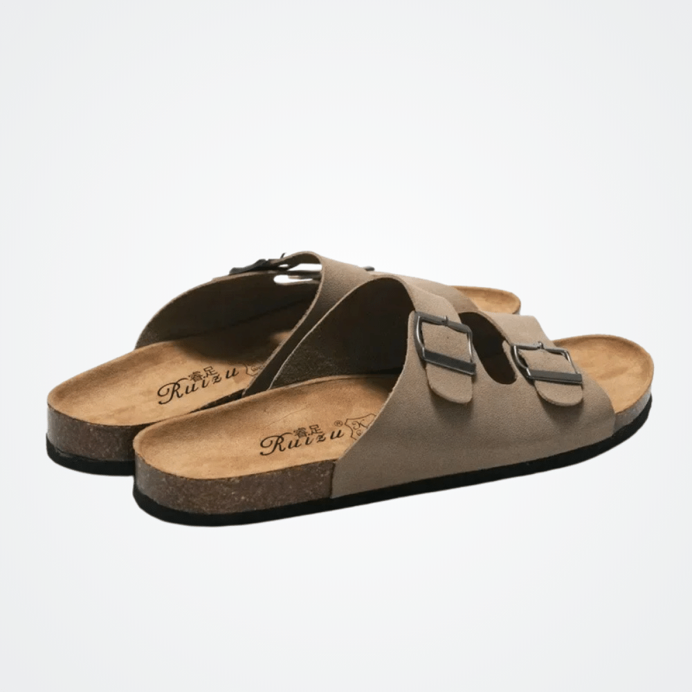 Sandália Birken Masculina de Couro Arizona