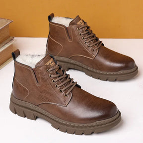 Bota Masculina de Inverno em Couro Nobre - Luiz Armen