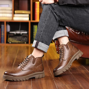 Bota Masculina de Inverno em Couro Nobre - Luiz Armen