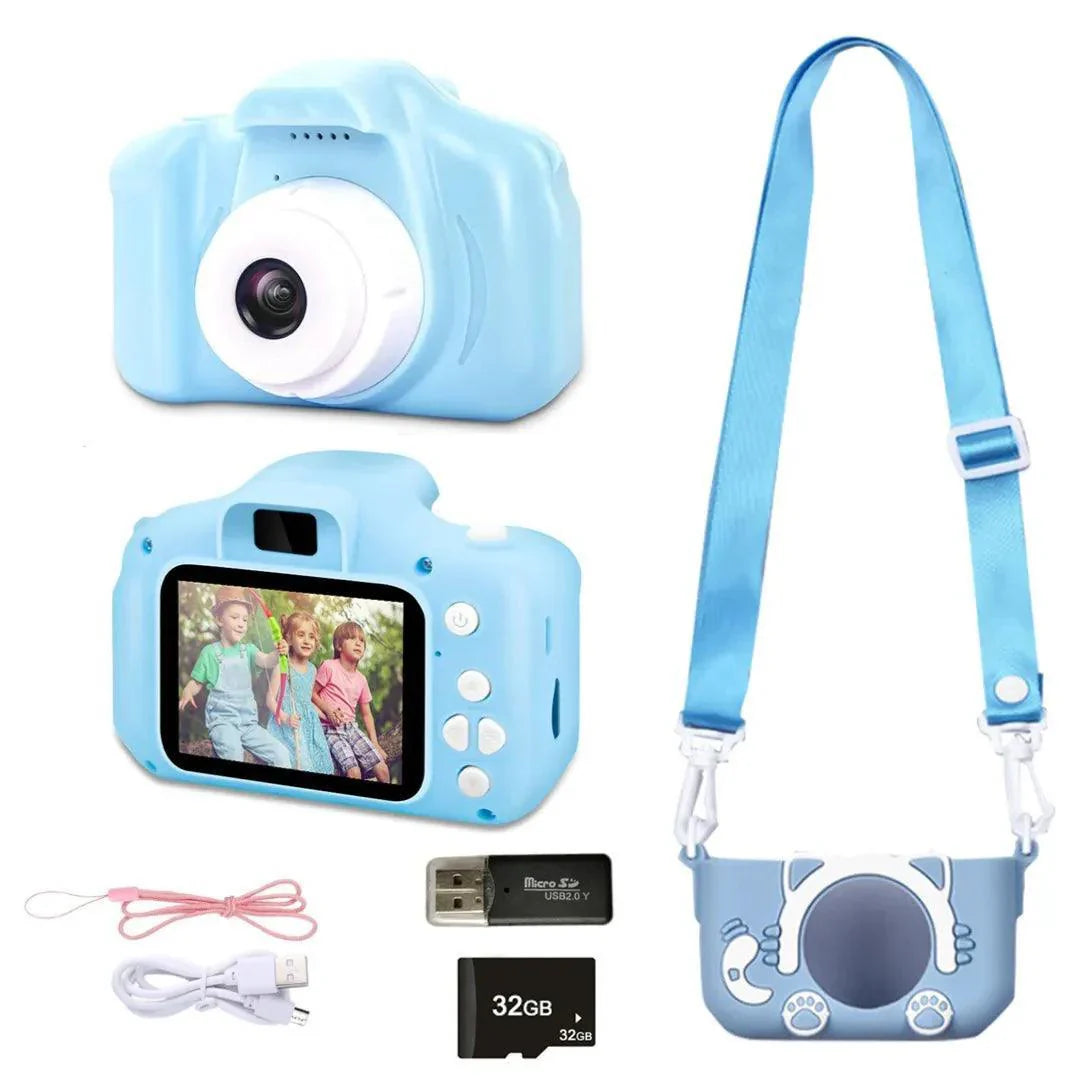 Câmera Digital Infantil PRO + Cartão 32G