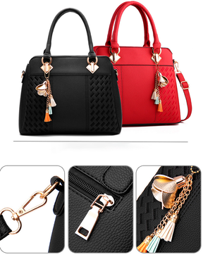 Bolsa Feminina em Couro Ecológico - Carolina Vintage 