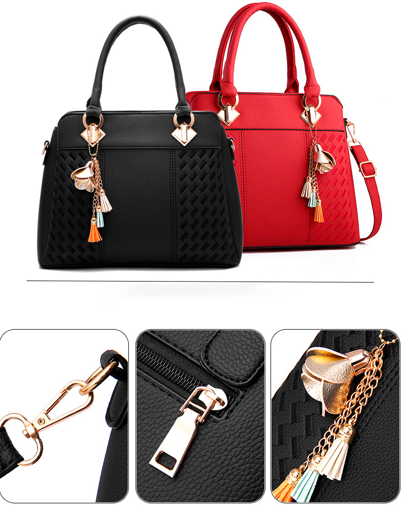 Bolsa Feminina em Couro Ecológico - Carolina Vintage 