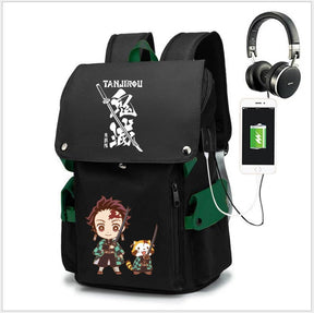 Mochila Escolar Demon Slayer