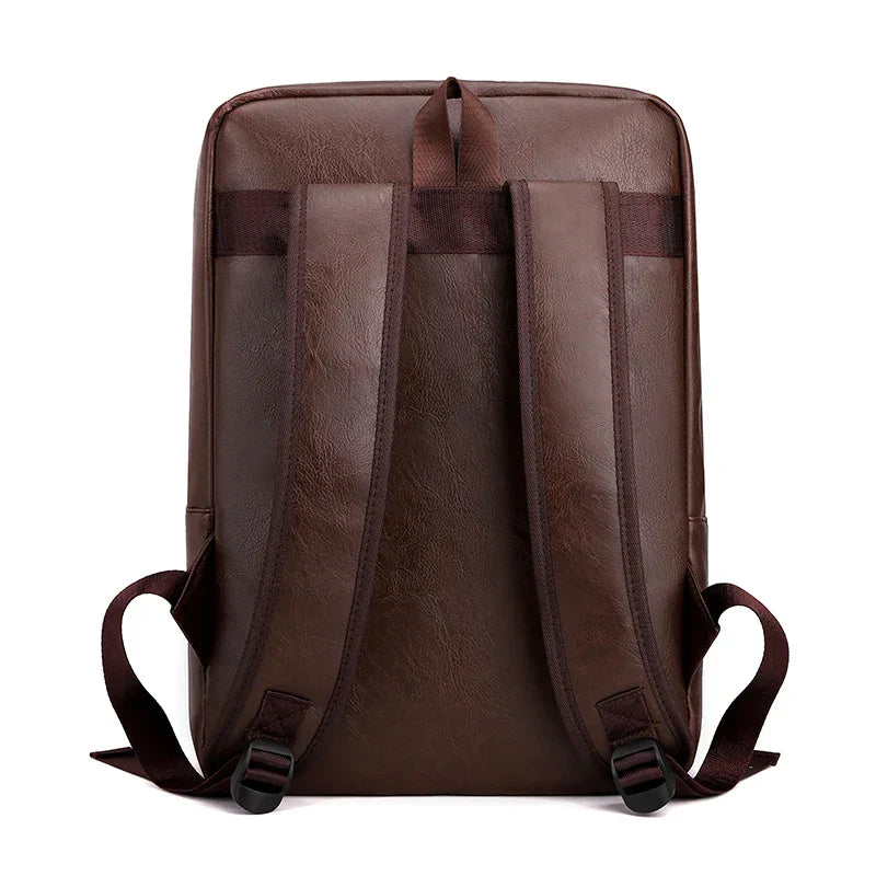 Mochila Masculina em Couro - Hermez Premium