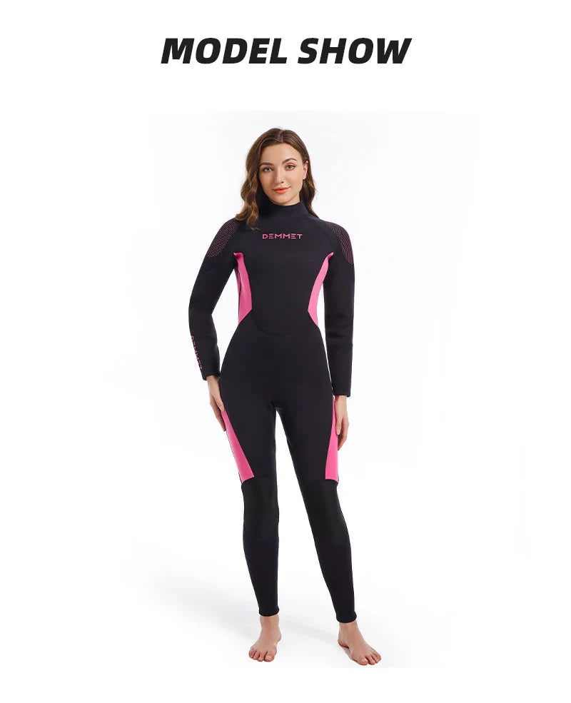 Roupa De Mergulho Masculino e Feminina Wetsuit 1.5MM/3MM