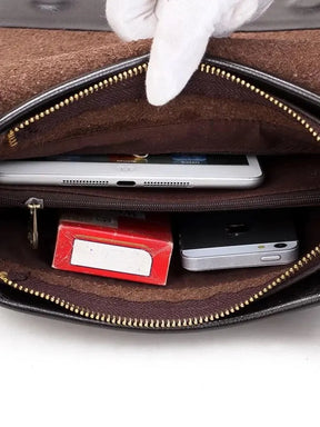 Bolsa em Couro Nobre Executiva - Polo Premium