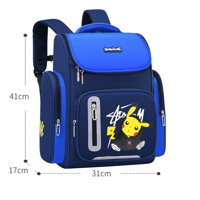 Mochila Pokemon Escolar Costas