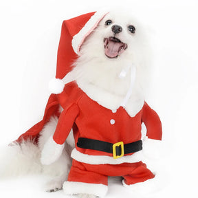 Roupa Natal para Animal de Estimação Papai Noel