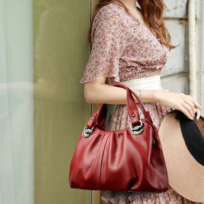 Bolsa de Couro de Mão - Moda 