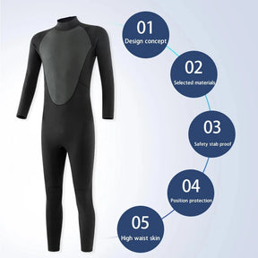 Roupa de mergulho em neoprene 3mm/2mm original