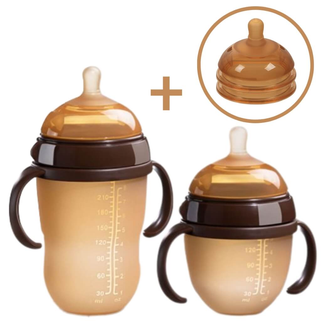 Tetadeira Mamadeira em Silicone Bico Extra de Brinde 