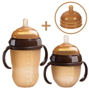 Tetadeira Mamadeira em Silicone Bico Extra de Brinde 