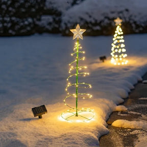 Árvore de Natal Solar - Decore seu Jardim 