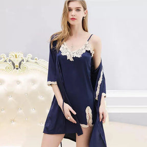 Kit 5 Peças Conjunto SweetDream em Cetim de Seda