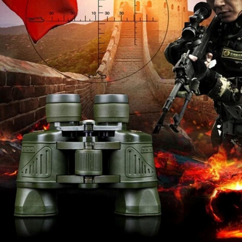 Binóculos Militar Profissional + Brinde Exclusivo 