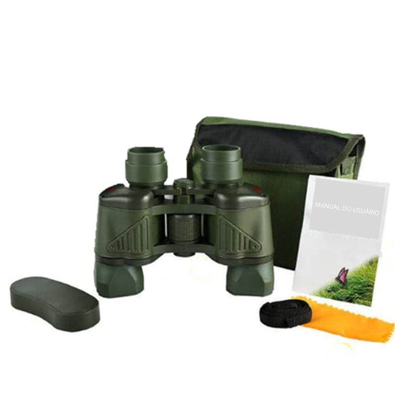 Binóculos Militar Profissional + Brinde Exclusivo 