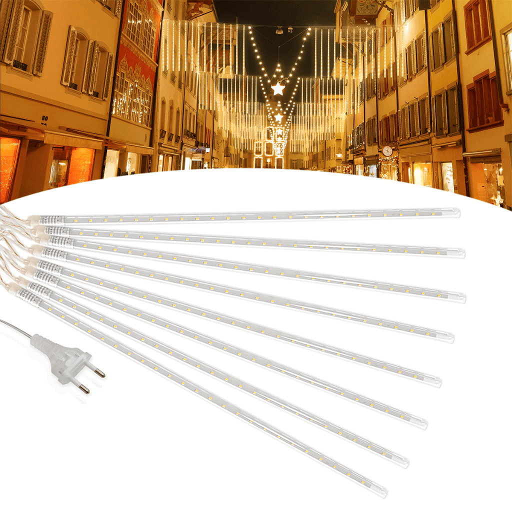 Chuva de Led Infinita Decoração de Natal Compre 1 Leve 2 - Bivolt